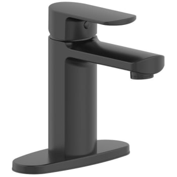 Image for Seasons® Westwind™ Single-Handle Bathroom Faucet With Quick Install Pop-Up In Matte Black from HD Supply
