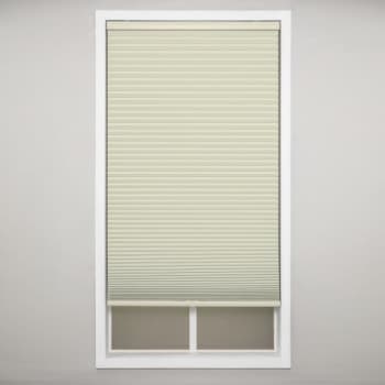 Image for St. Charles Blackout Honeycomb Cellular Shade, Alabaster, 27.5 X 64 from HD Supply