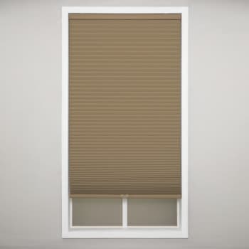 Image for St. Charles Blackout Honeycomb Cellular Shade, Latte, 22 X 48 from HD Supply