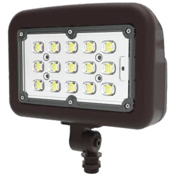 Image for Halco 50-Watt 120-277v Knuckle Bronze Outdoor Integ Led  Flood Selectable Cct from HD Supply
