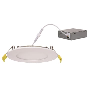 Image for Halco 4in. Selectable Cct Ultra-Slim Canless Integ Led Recessed Rnd Wet Loc Cec from HD Supply