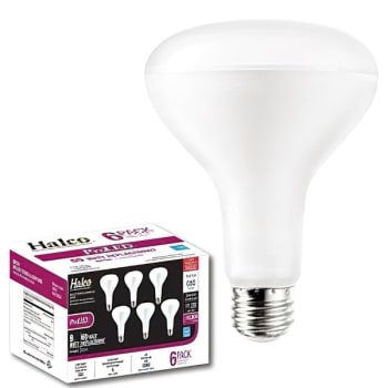 Image for Halco Contractor 8-Watt Br30 Dimmable LED Warm White 2700K Bulb Package of 6 from HD Supply