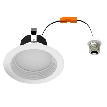 Image for Halco 4In. 8W Selectable Cct Recessed LED Deep Baffle Downlight Wet Loc Cec Dim from HD Supply