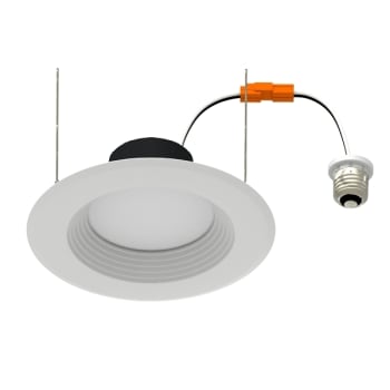 Image for Halco 5/6 In. Selectable Cct Recessed LED Deep Baffle Downlight Wet Loc Cec Dim from HD Supply