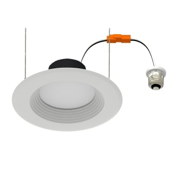 Image for Halco 6 In. 14W Select. Cct Recessed LED Deep Baffle Downlight Wet Loc Cec Dim from HD Supply