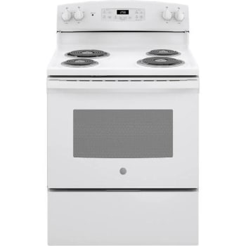 Image for GE® 30 In. 5.0 Cu. Ft. Free Standing Electric Range With Self Clean In White from HD Supply