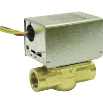 Image for Honeywell 1/2" Sweat Inverted Flare Zone Valve from HD Supply