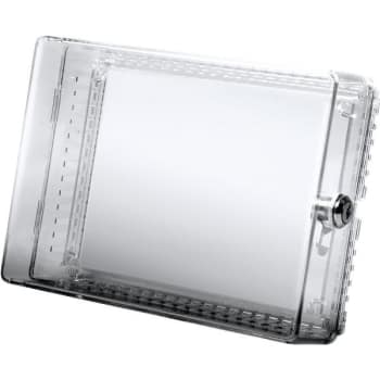 Image for Clear Plastic Large Thermostat Cover from HD Supply