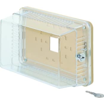 Large Clear Plastic Thermostat Guard