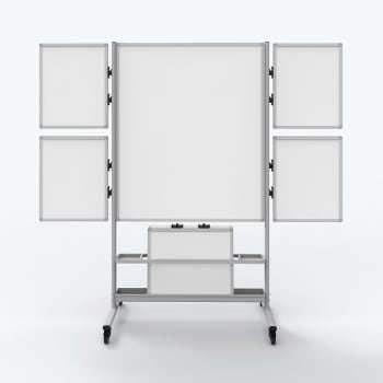 Image for Luxor Collaboration Station Mobile Whiteboard from HD Supply
