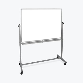 Luxor 48"w X 36"h Double-Sided Magnetic Whiteboard