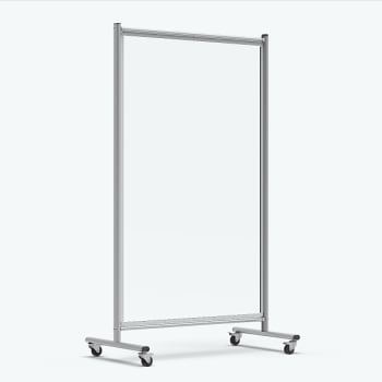Image for Luxor Mobile Magnetic Whiteboard Room Divider from HD Supply