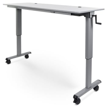 Luxor 72" Adjustable Flip-Top Table Crank Handle