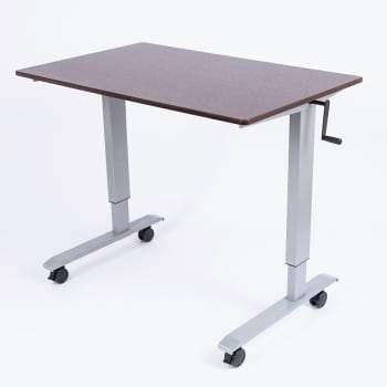 Luxor 48" High Speed Crank Adjustable Stand Up Desk