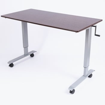 Image for Luxor 60" High Speed Crank Adjustable Stand Up Desk from HD Supply