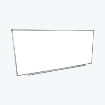 Image for Luxor 96"w X 40"h Wall-Mounted Magnetic Whiteboard from HD Supply