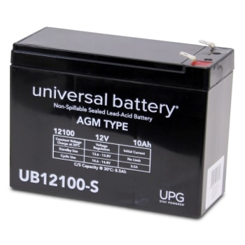 NPP NP12-10Ah (F2) 12V 10Ah Rechargeable Sealed Lead Acid Battery – For Ebikes, Scooters
