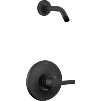Image for Delta Galeon™ 14 Series Shower Trim, Less Showerhead In Matte Black from HD Supply