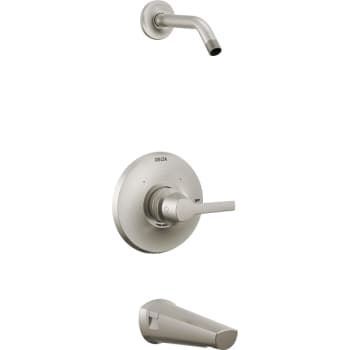 Image for Delta Galeon™ 14 Series Tub & Shower Trim, Less Showerhead In Lumicoat Stainless from HD Supply