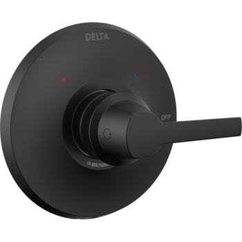 Image for Delta Galeon™ 14 Series Valve Only Shower Trim In Matte Black from HD Supply