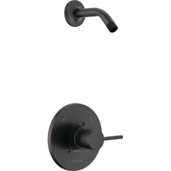 Image for Delta Modern™ Round 14 Series Shower Trimless Showerhead In Matte Black from HD Supply