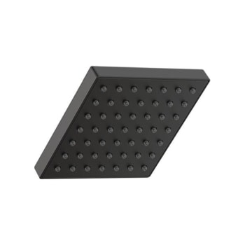 Image for Delta Modern™ Square Single-Function Showerhead 1.75 GPM In Matte Black from HD Supply