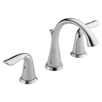 Image for Delta Lahara® Two Handle Widespread Bathroom Faucet In Chrome from HD Supply