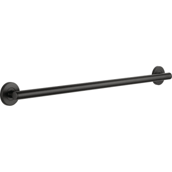 Image for Delta 36 Inch Contemporary Decorative ADA Grab Bar In Matte Black from HD Supply