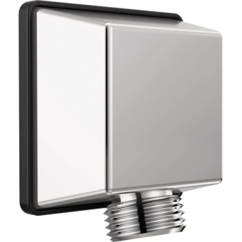 Image for Delta Square Wall Elbow For Hand Shower In Lumicoat Chrome from HD Supply