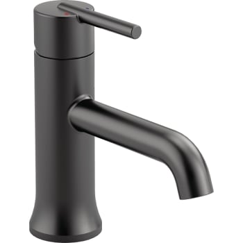 Image for Delta Trinsic® Single Handle Bathroom Faucet In Matte Black from HD Supply