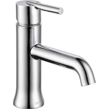 Delta Trinsic® Single Handle Bathroom Faucet With Metal Pop Up In Chrome