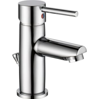 Delta Modern� Single Handle Project-Pack Bathroom Faucet, 50/50 Pop Up In Chrome
