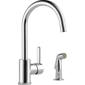 Image for Peerless® Precept™ Single Handle Kitchen Faucet With Spray In Chrome from HD Supply