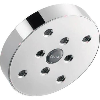 Image for Delta H2okinetic® Single-Setting Round Raincan Showerhead In Lumicoat Chrome from HD Supply