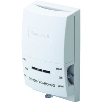 Honeywell® 24 Volt Snap Action Heat/Cool Thermostat, 2-7/8W x 4-3/4"H