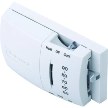 Honeywell® 24 Volt Snap Action Heat/Cool Thermostat, 4-3/4W x 2-7/8"H