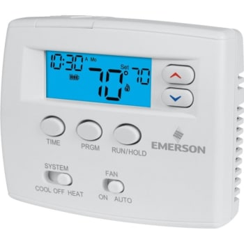 Image for Emerson White-Rodgers® 24 Volt Programmable Heat/Cool Thermostat, 6W x 3-3/4"H from HD Supply