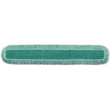 Image for Rubbermaid Hygen 48 In Microfiber Dust Mop Pad W/ Fringe (6-Pack) (Green) from HD Supply