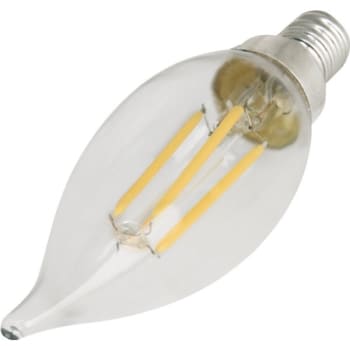 Feit 3.3W Flame Tip LED Decorative Bulb (12-Pack)