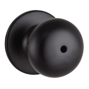 Image for Design House® Cambridge Matte Black Keyed Privacy Door Knob from HD Supply