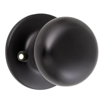 Image for Design House® Cambridge Matte Black Keyed Dummy Door Knob from HD Supply