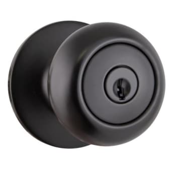 Image for Design House® Cambridge Matte Black Keyed Entry Door Knob from HD Supply