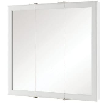 Image for Home Decorators Collection 30" W X 29" H Bathroom Medicine Cabinet W/ Mirror from HD Supply