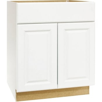 Rsi Home Products Bathroom Vanity Base Cabinet In White, 30 X 34.5 X 21 In.