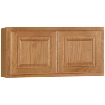 Rsi Home Products Wall Kitchen Cabinet In Medium Oak, 30 X 15 X 12 In.