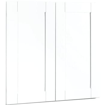 Rsi Home Products Wall Kitchen Cabinet In Satin White, 30 X 30 X 12 In.