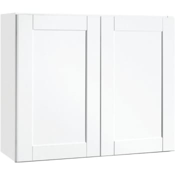 Rsi Home Products Wall Kitchen Cabinet In Satin White, 36 X 30 X 12 In.
