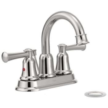 Image for Cleveland Faucet Group 4 Inch Centerset 2-Handle Faucet, Drain Assembly, Chrome from HD Supply