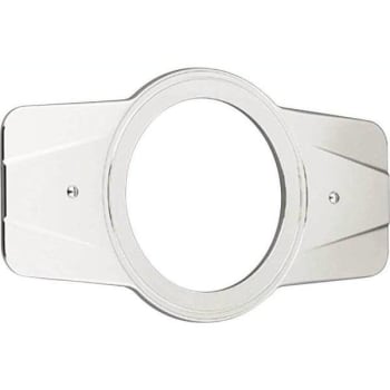 Image for Cleveland Faucet Group 7 Inch Diameter Metal Remodel Cover Plate In Chrome from HD Supply