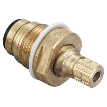 Image for Central Brass Quick Pression Quarter Turn Cold Stem Faucets In Brass from HD Supply